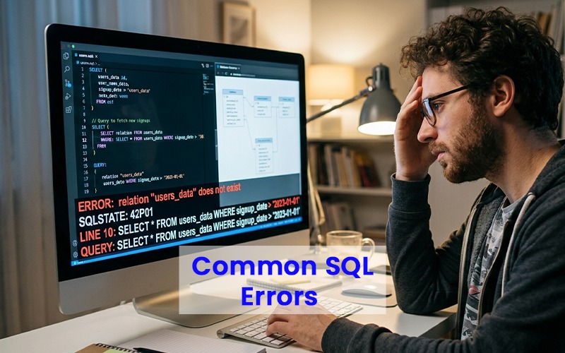 Top 10 Common SQL Errors and Their Solutions
