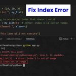 How to Fix IndexError: List Index Out of Range’ in Python